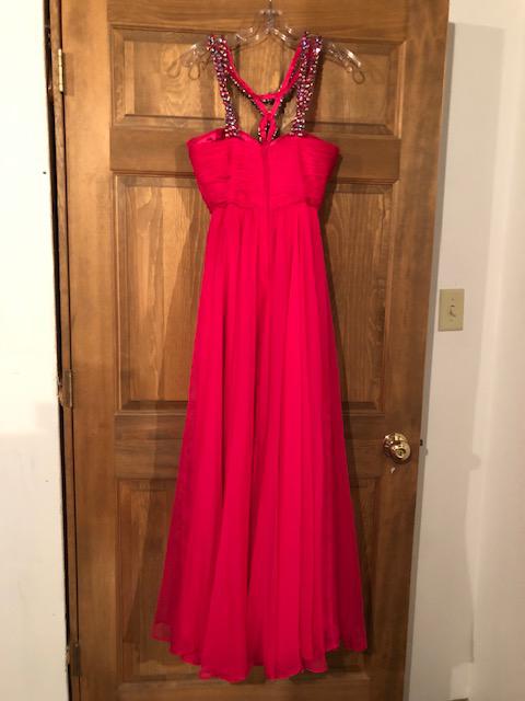 Sherri Hill Size 2 Prom Sequined Hot Pink A-line Dress on Queenly