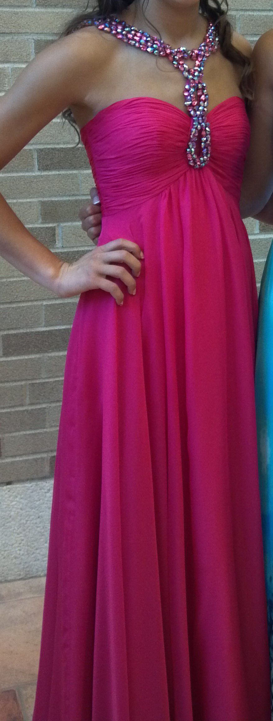 Sherri Hill Hot Pink Size 2 Prom A-line Dress on Queenly