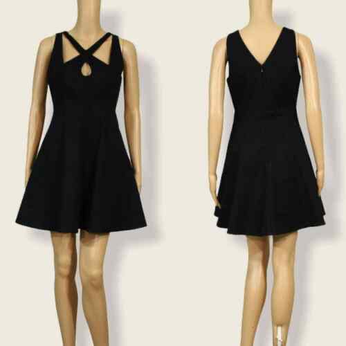 Size 0 Wedding Guest Black Cocktail Dress on Queenly