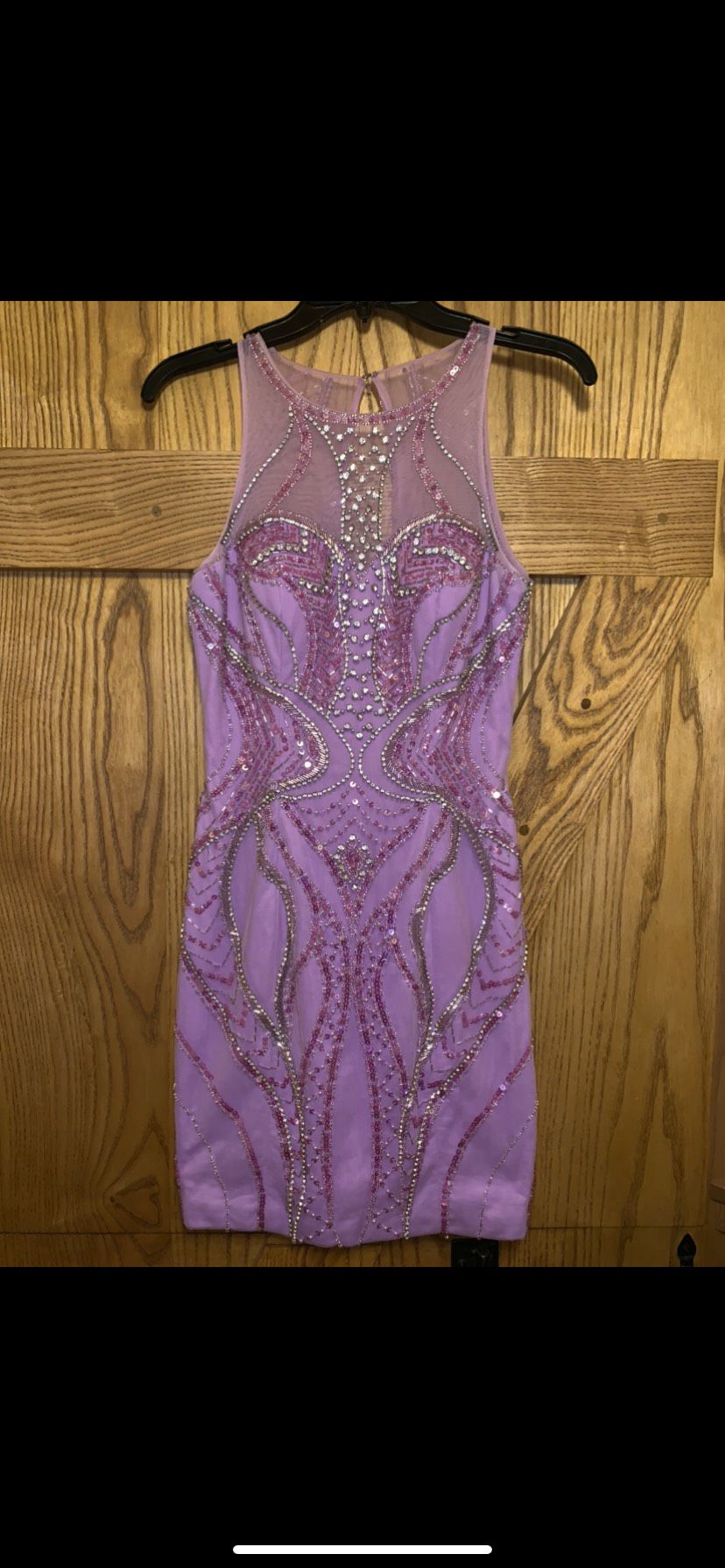Size 8 Homecoming Light Purple Cocktail Dress on Queenly