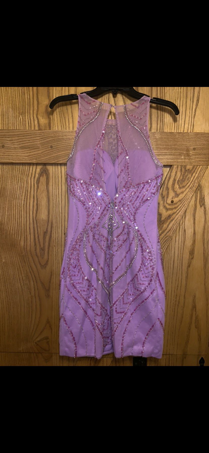 Size 8 Homecoming Light Purple Cocktail Dress on Queenly