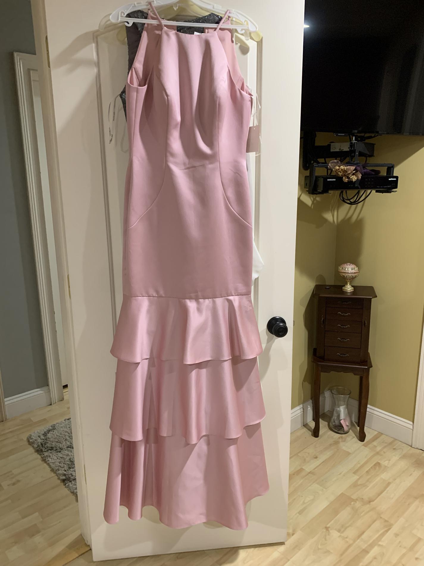 Size 6 Prom Light Pink Mermaid Dress on Queenly
