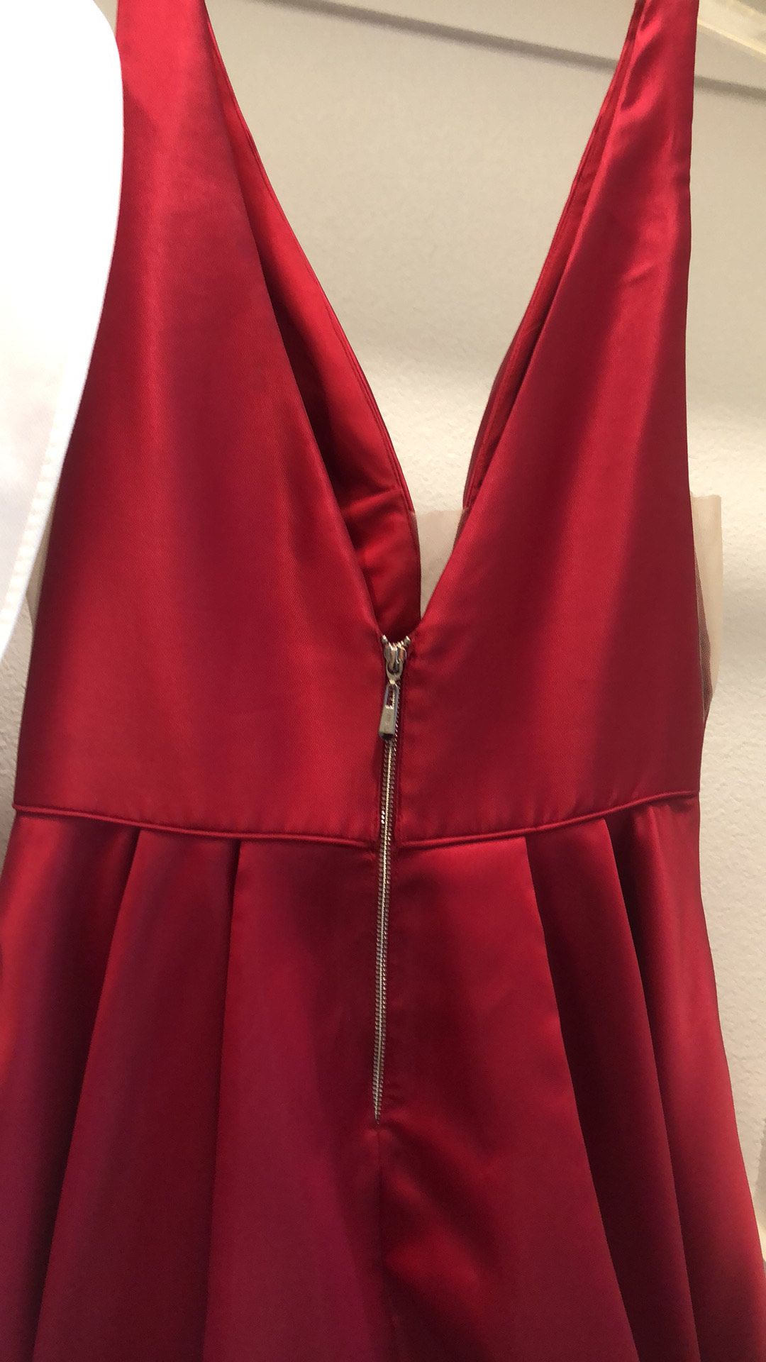 Size 14 Homecoming Red A-line Dress on Queenly