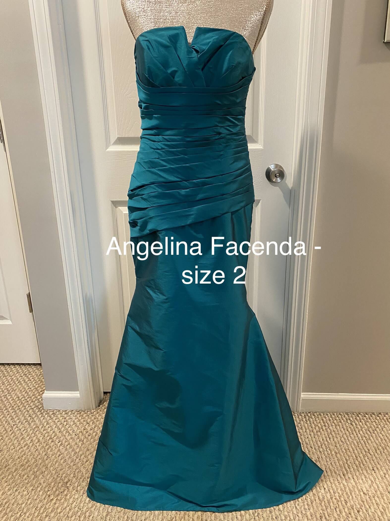 Size 2 Prom Strapless Green Mermaid Dress on Queenly