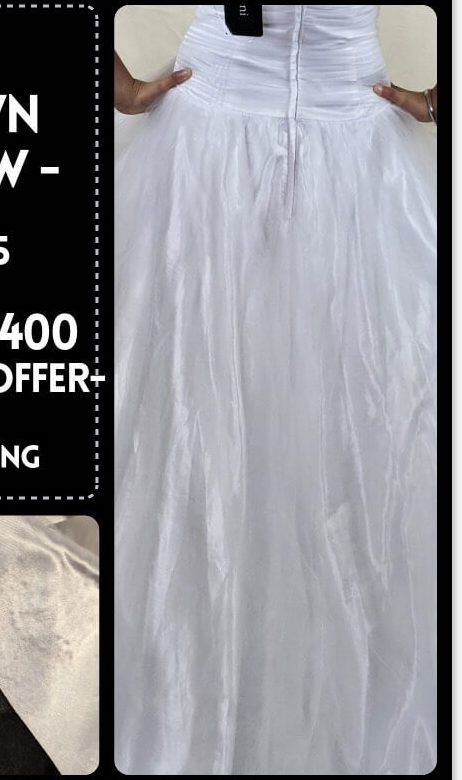 Size 4 Wedding White Ball Gown on Queenly
