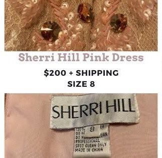 Sherri Hill Size 8 Homecoming Cap Sleeve Pink Cocktail Dress on Queenly