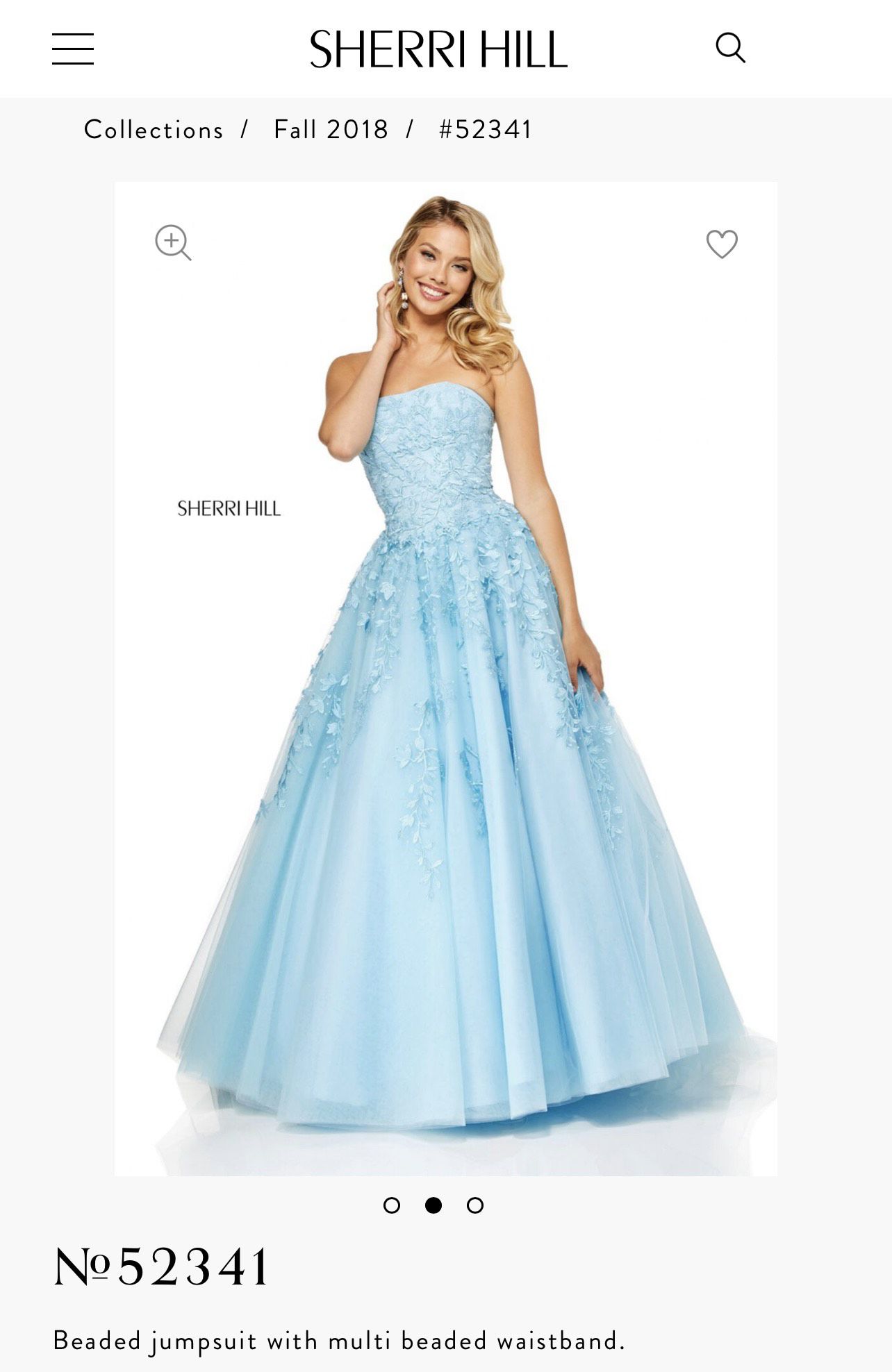 Size 2 Prom Strapless Light Blue Ball Gown on Queenly