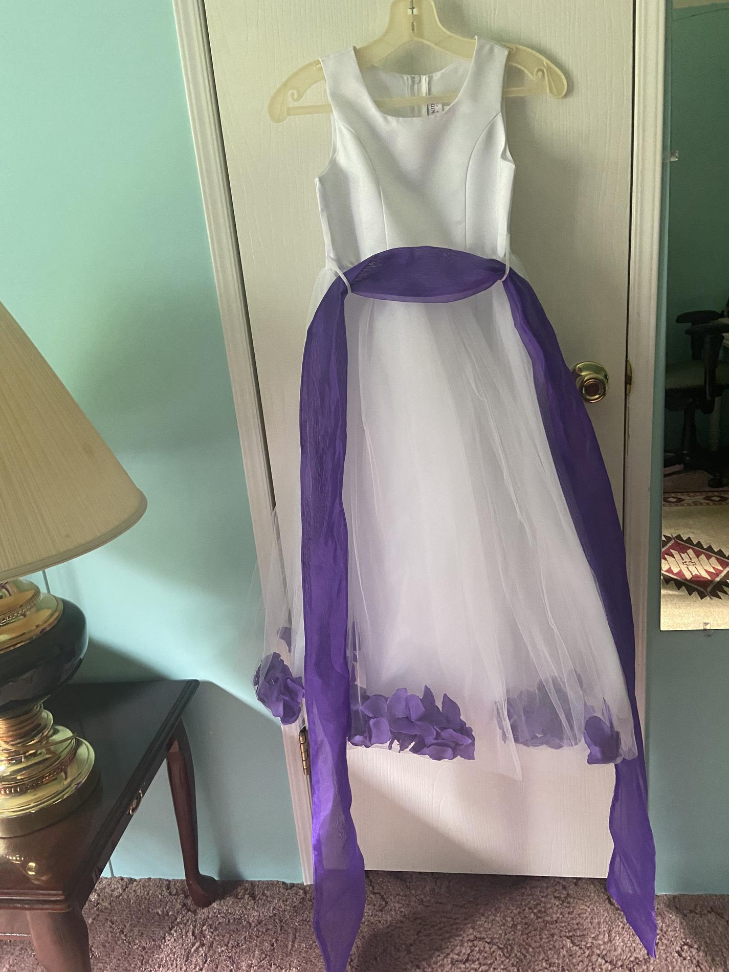 Girls Size 10 Purple Ball Gown on Queenly