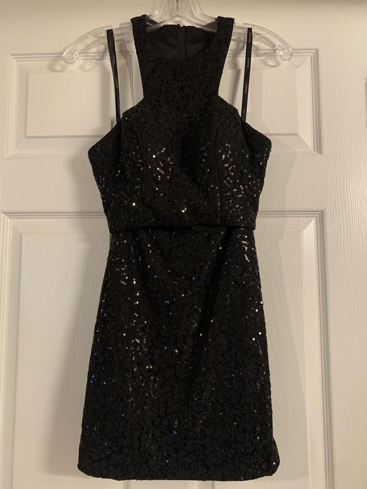Hannah S Size 2 Black Cocktail Dress on Queenly