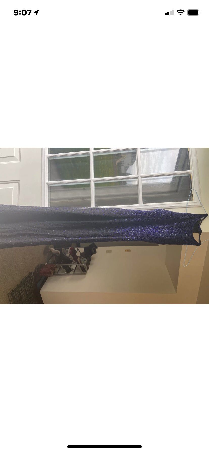 Size 00 Blue Floor Length Maxi on Queenly