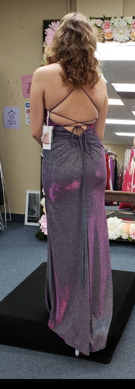 Size 10 Prom Multicolor Floor Length Maxi on Queenly
