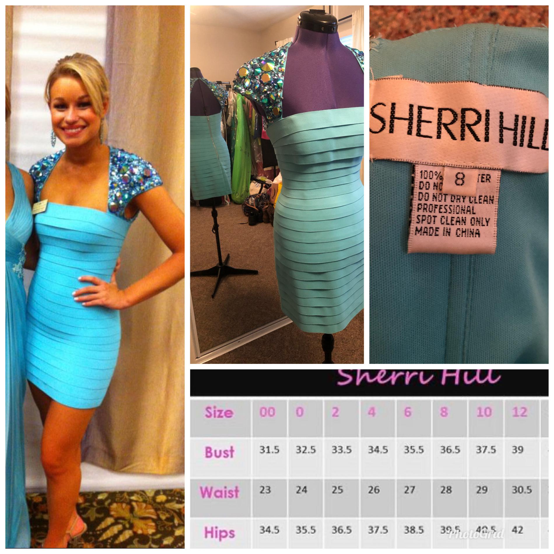 Size 8 Blue Cocktail Dress on Queenly