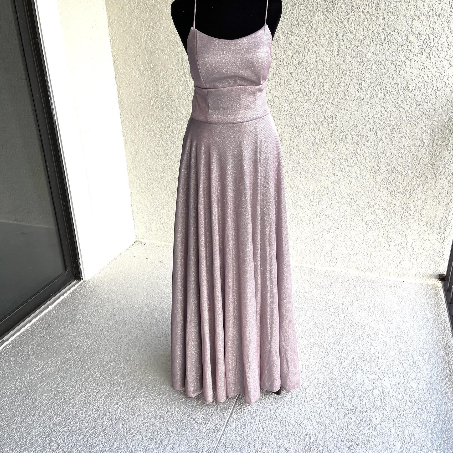 Betsy and Adam Size 2 Prom Light Pink Ball Gown on Queenly