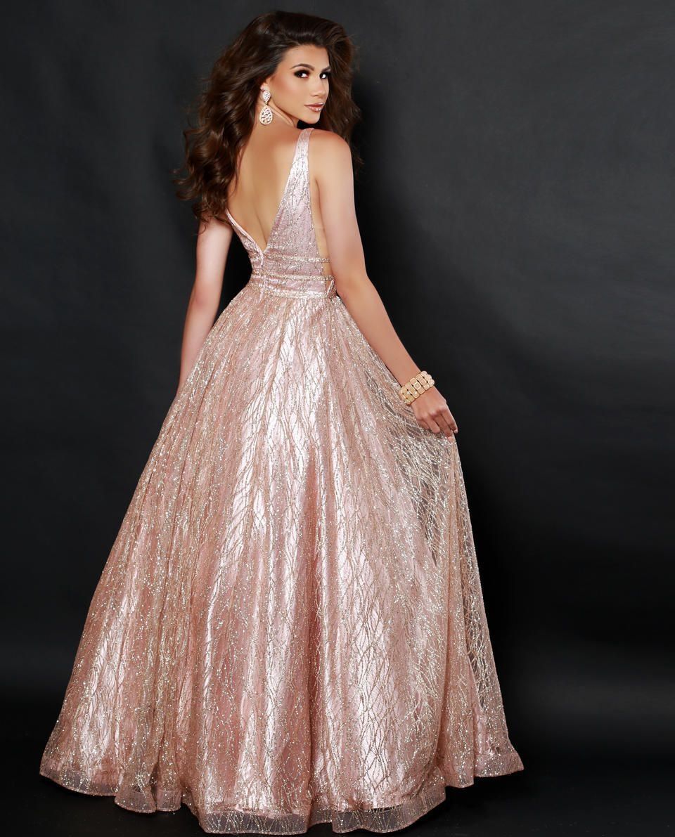 Style 91605 2Cute Prom Size 12 Prom Light Pink A-line Dress on Queenly