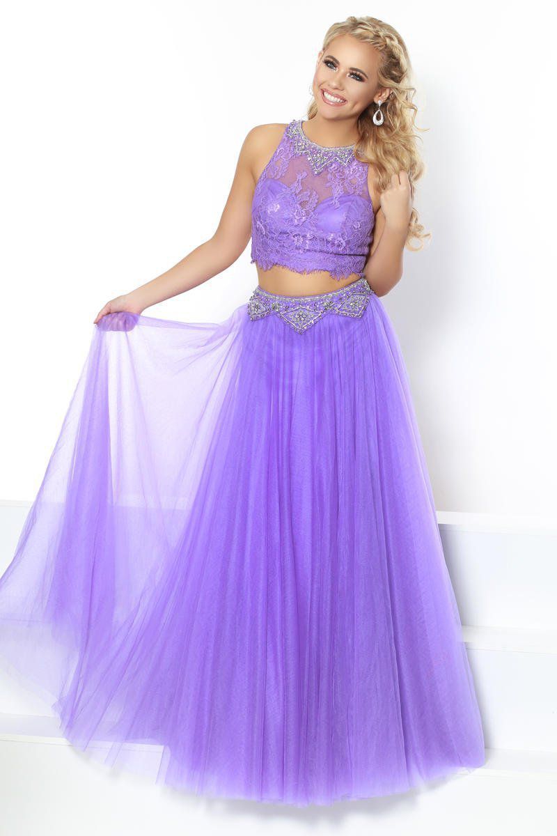 Style 81016 2Cute Prom Size 10 Prom Purple A-line Dress on Queenly