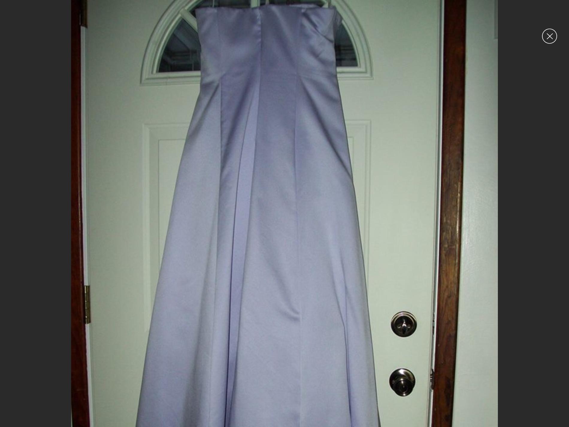 David's Bridal Size 12 Purple A-line Dress on Queenly