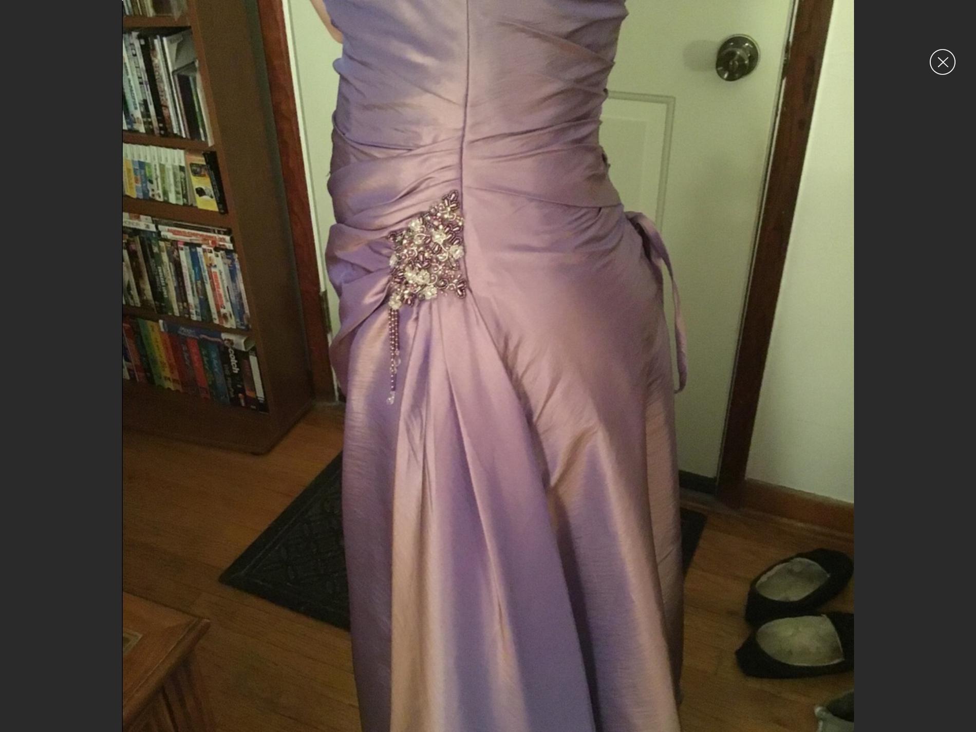 Flirt Size 14 Purple Cocktail Dress on Queenly