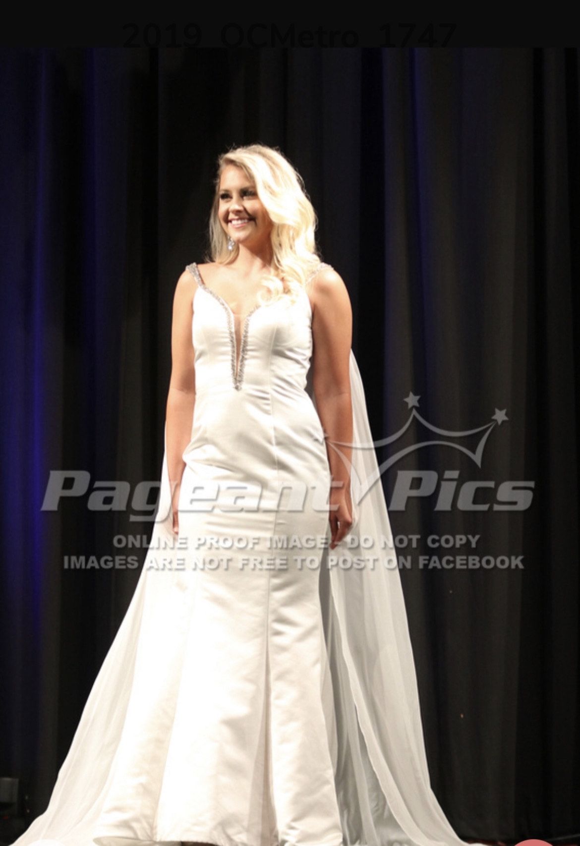 Rachel Allan Size 4 White Mermaid Dress on Queenly