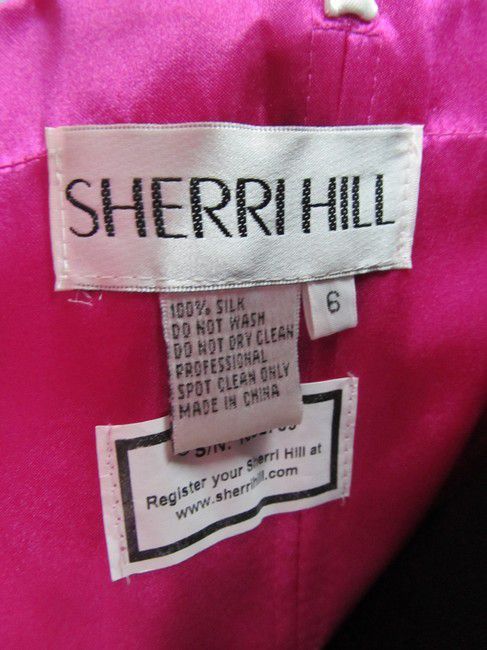 Style 8428 Sherri Hill Pink Size 6 Summer Homecoming Cocktail Dress on Queenly