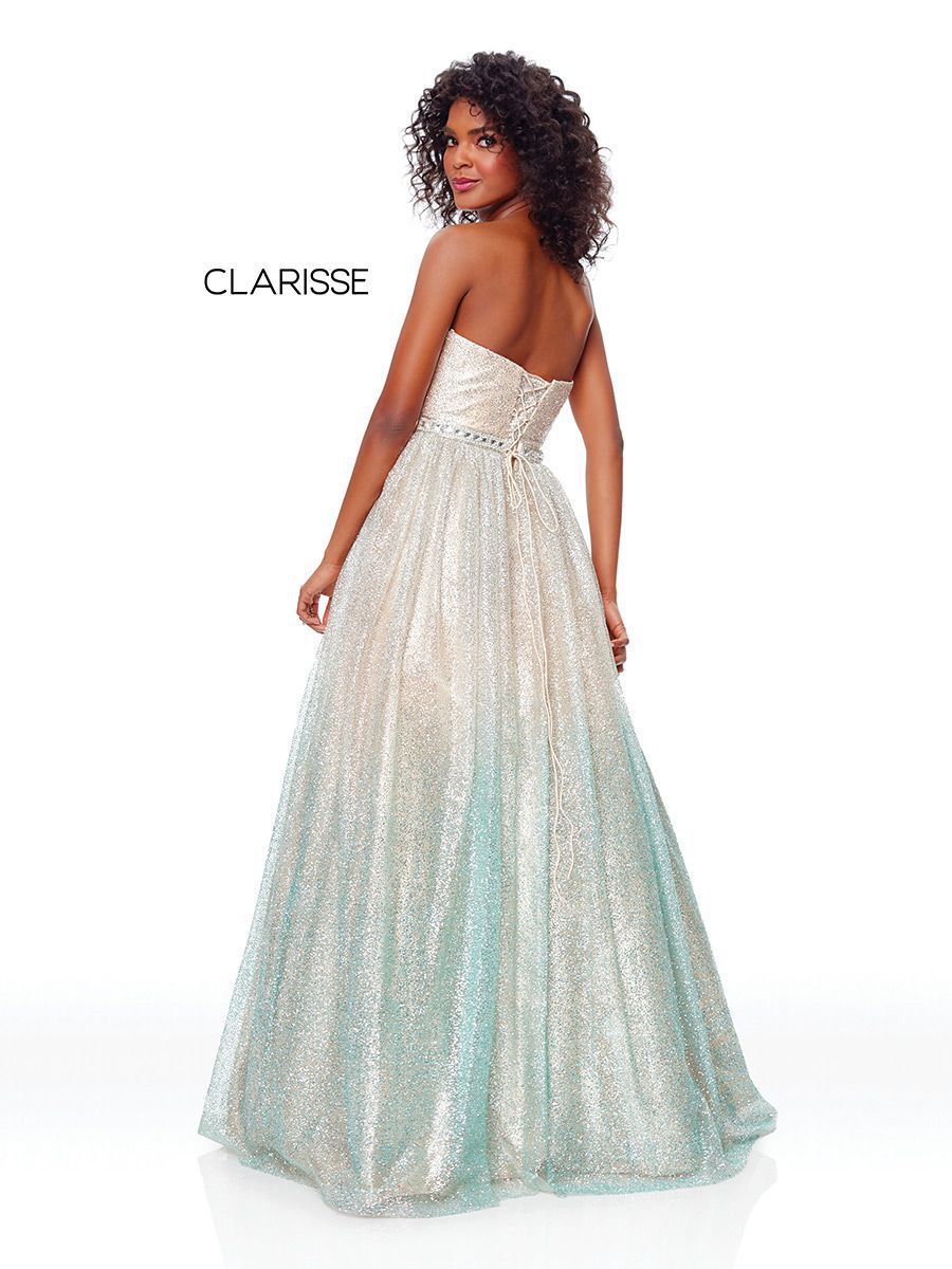 Style 3821 Clarisse Size 2 Prom Multicolor Ball Gown on Queenly