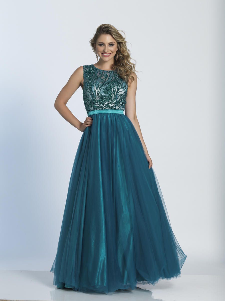 Style A5274 Dave and Johnny Plus Size 18 Prom Cap Sleeve Blue A-line Dress on Queenly