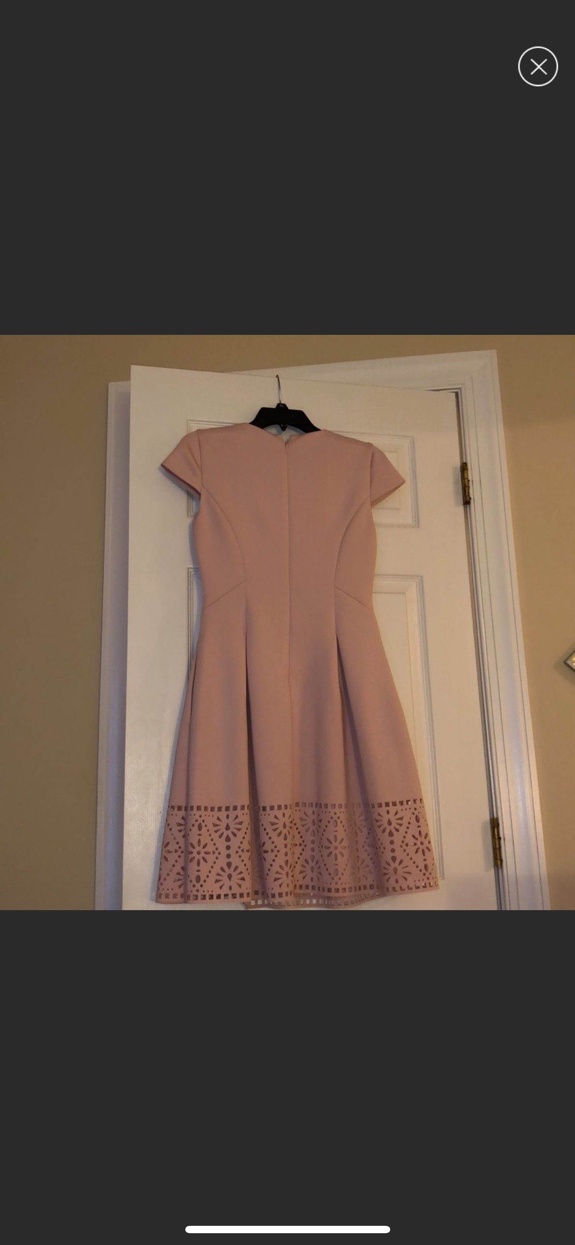 Vince Camuto Size 4 Pink Cocktail Dress on Queenly