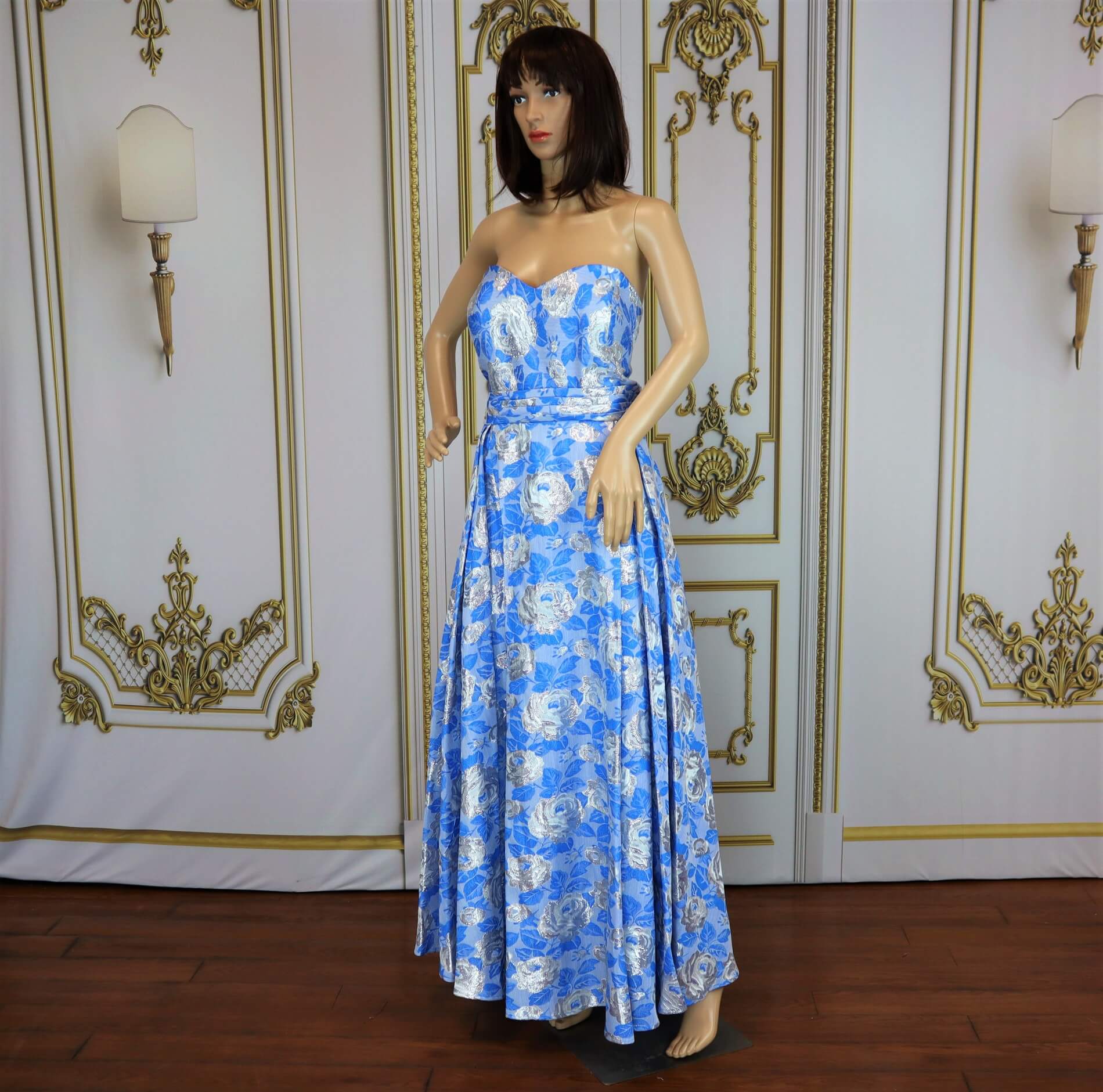 Cinderella Divine Plus Size 18 Blue Floor Length Maxi on Queenly