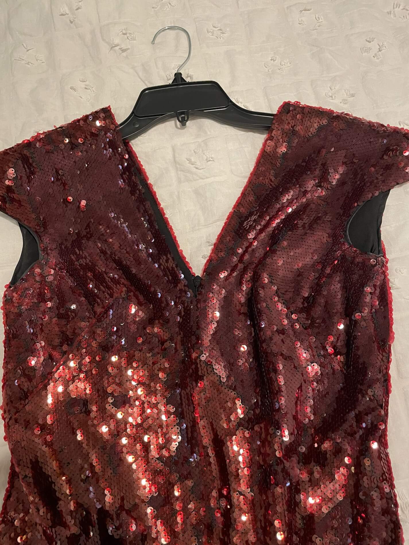 Size 6 Red Cocktail Dress on Queenly