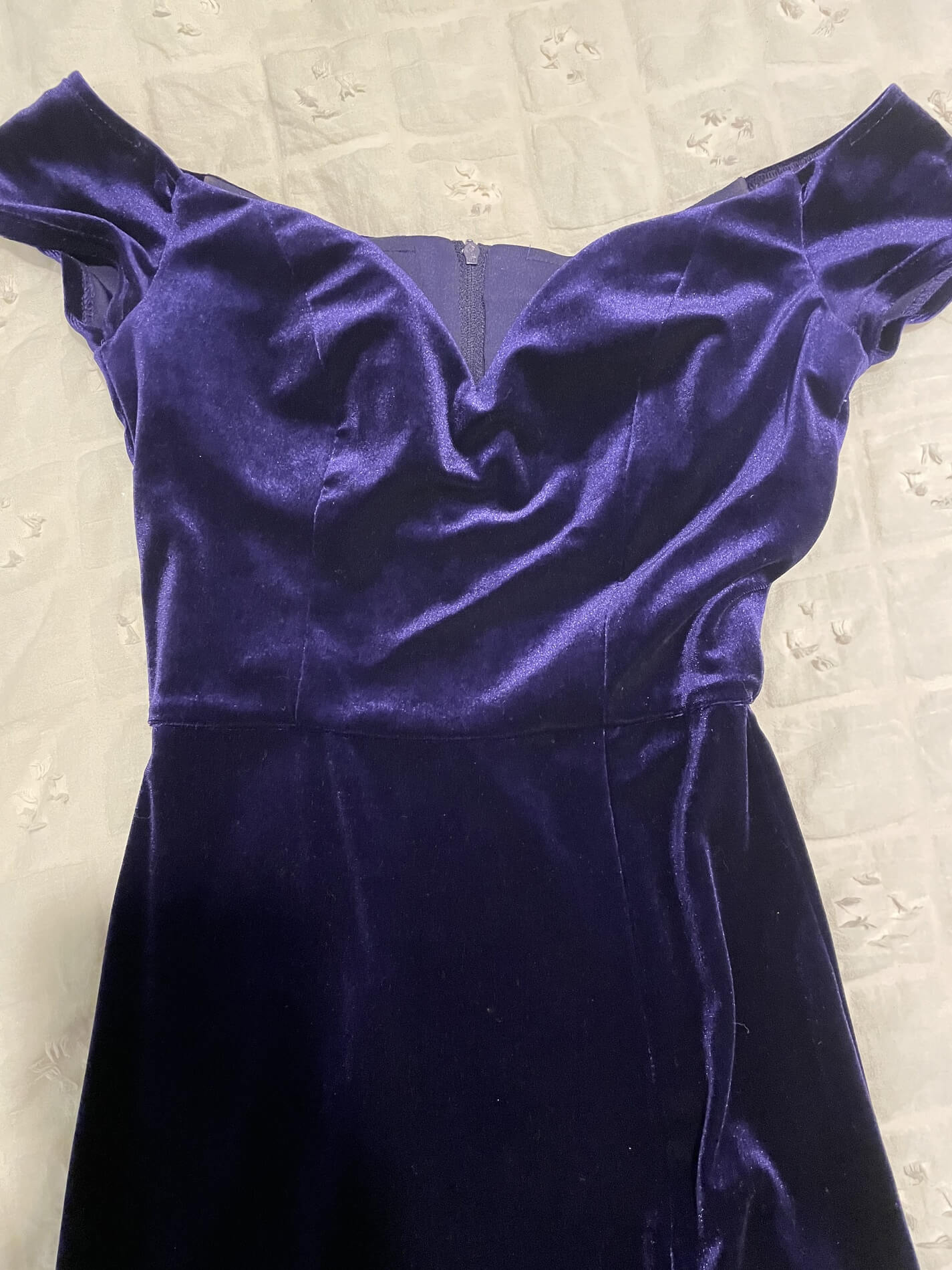 Size 0 Purple A-line Dress on Queenly