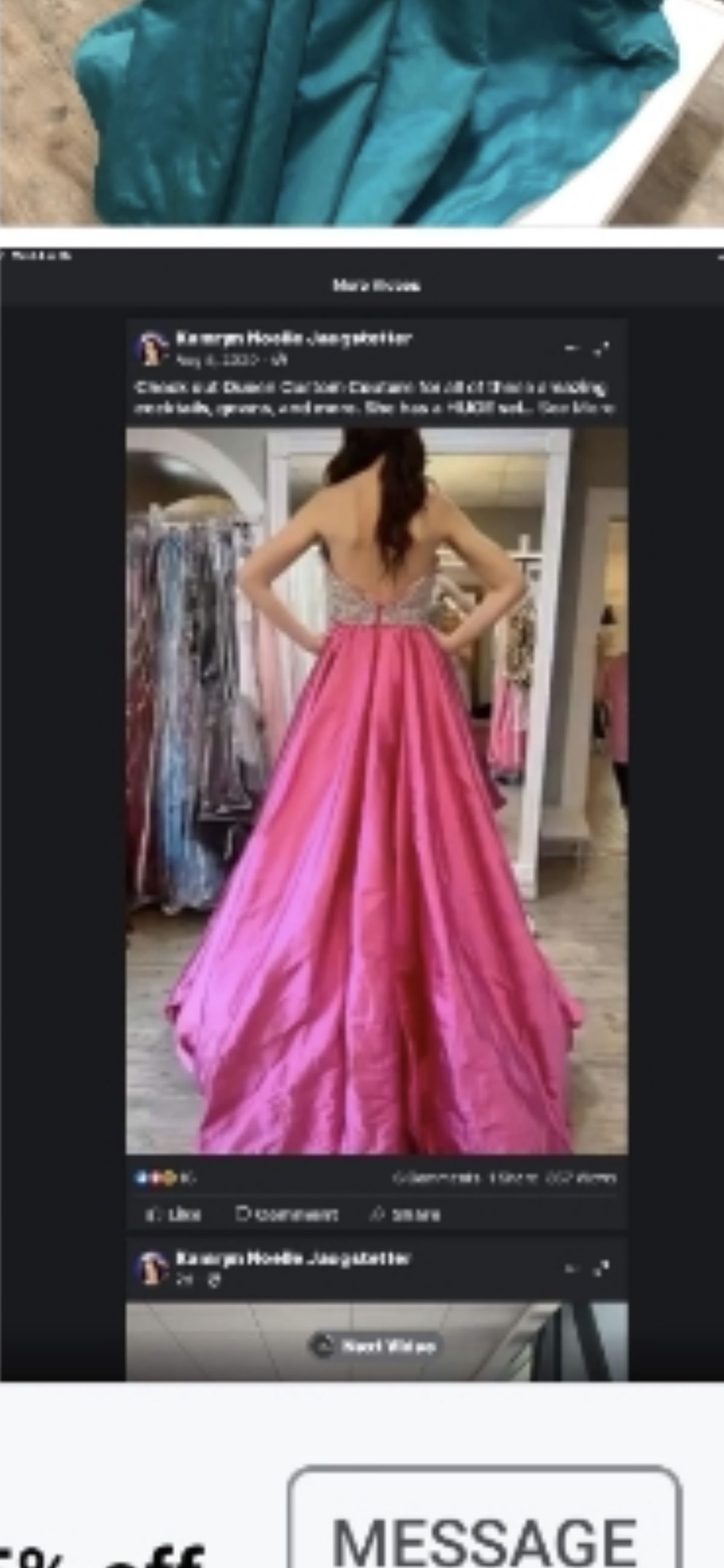 MacDuggal Couture Size 2 Pink Ball Gown on Queenly