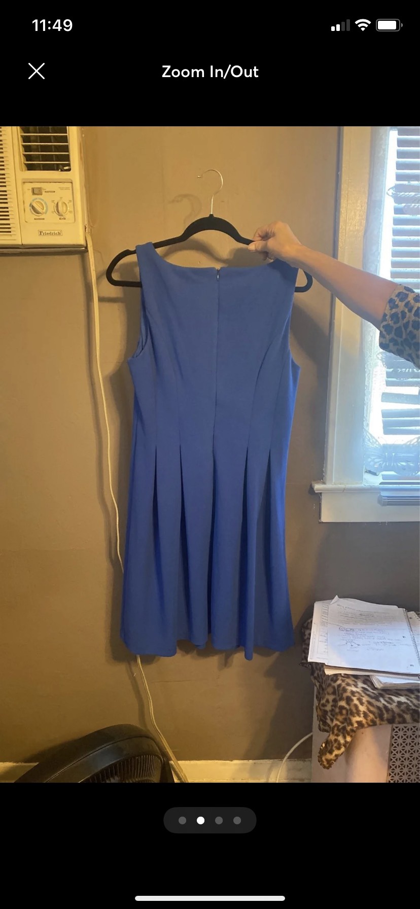 Roz&ali Size 12 Blue A-line Dress on Queenly