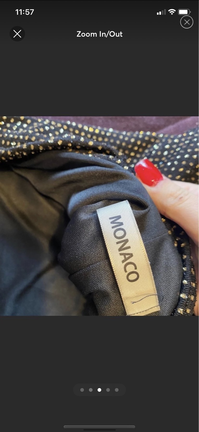 Monaco Size 2 Black Cocktail Dress on Queenly