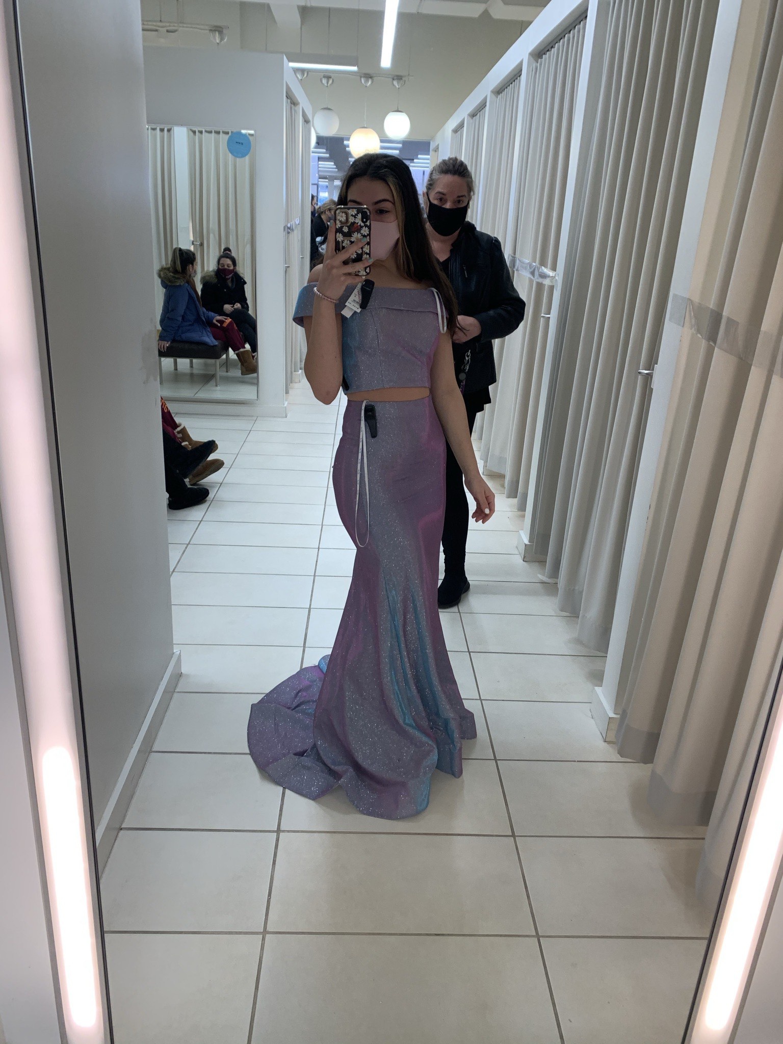 Camille La Vie Size 4 Purple Mermaid Dress on Queenly