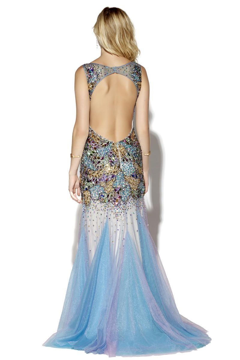 Style 16033 Jolene Size 6 Prom Multicolor Mermaid Dress on Queenly