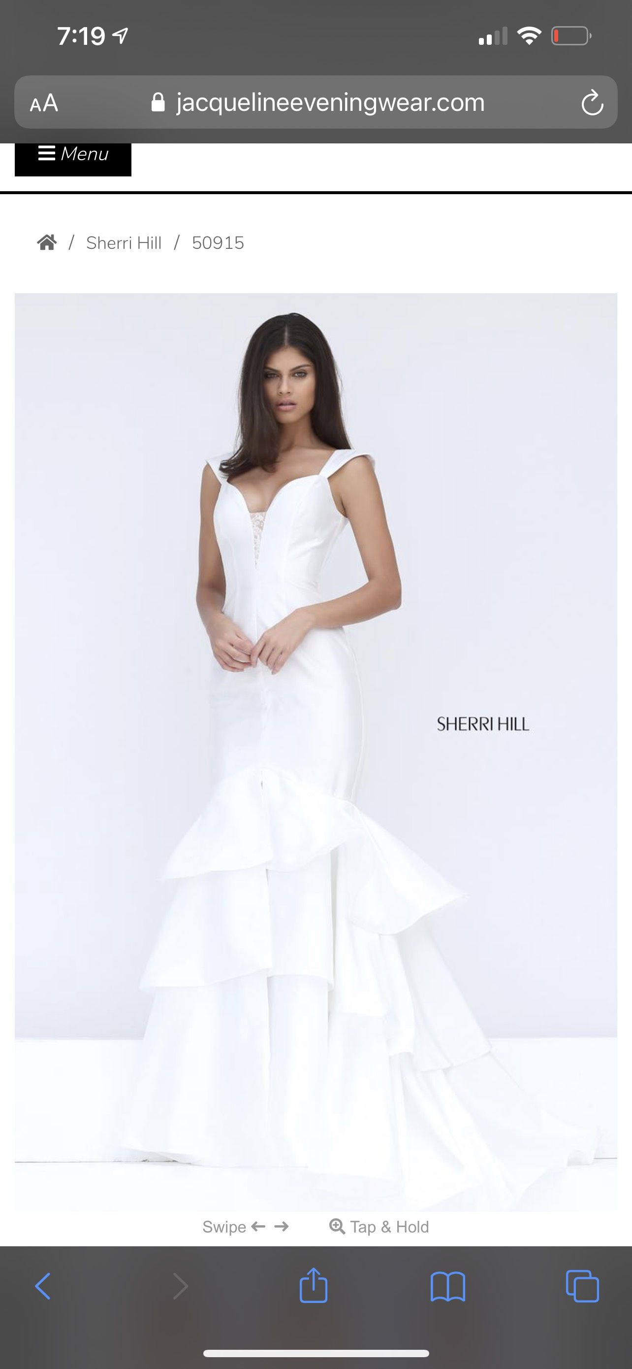 Size 2 Wedding Off The Shoulder White Mermaid Dress on Queenly
