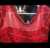 Sherri Hill Size 8 Prom High Neck Sequined Red A-line Dress on Queenly