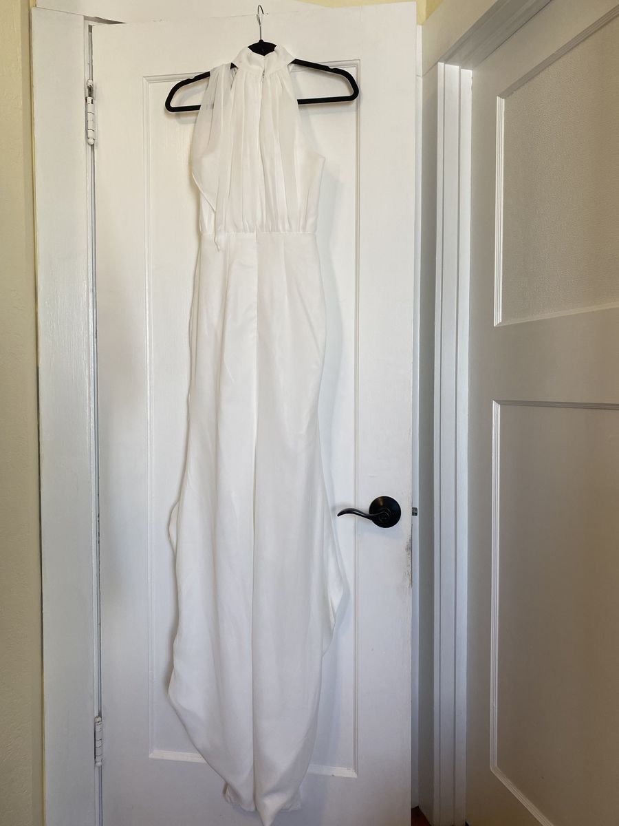 Size 0 Wedding White Cocktail Dress on Queenly
