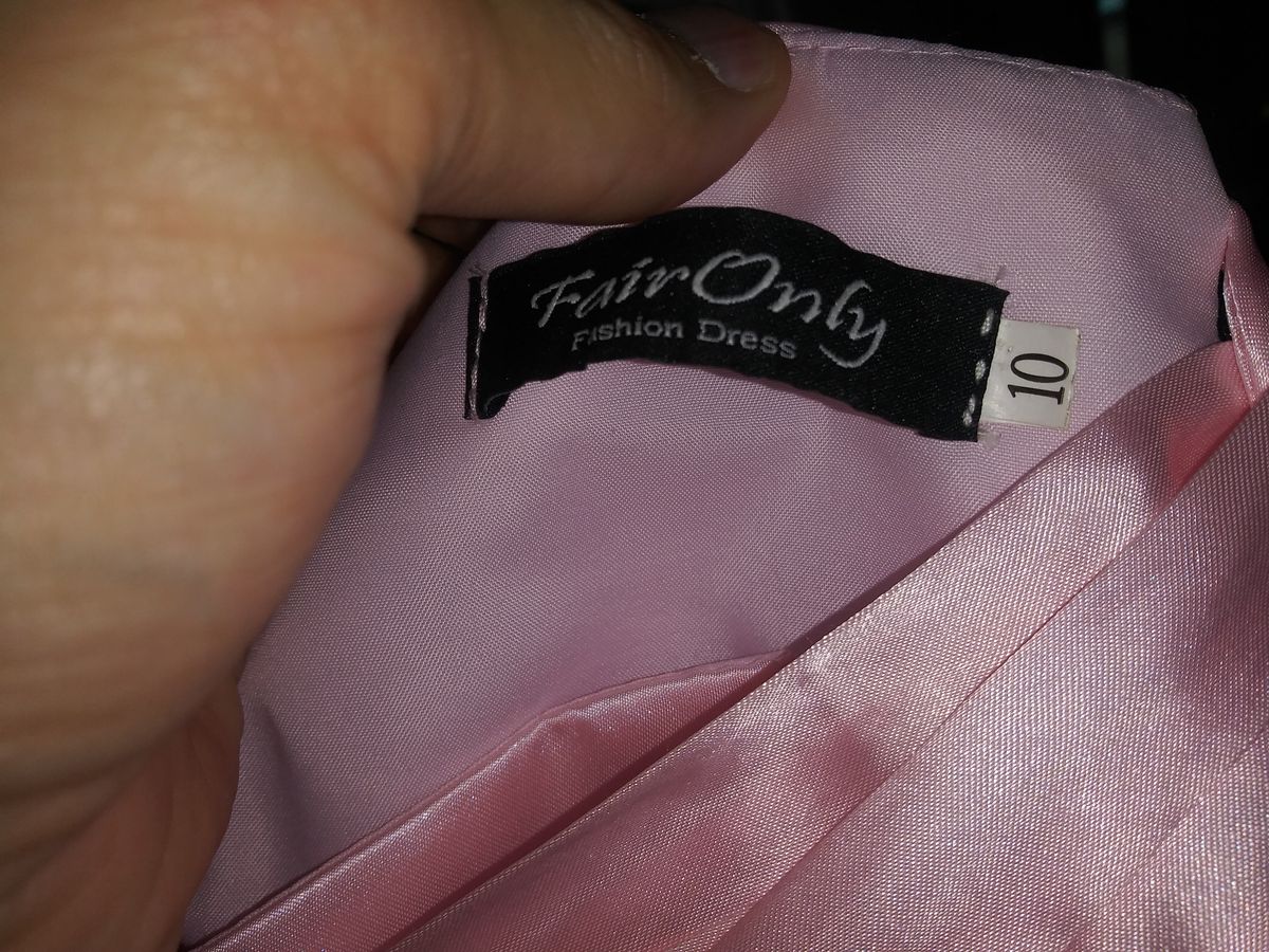 Fair Only Size 10 Homecoming Light Pink Cocktail Dress on Queenly