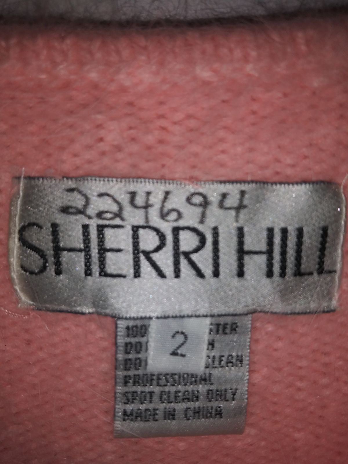 Sherri Hill Size 2 Homecoming Long Sleeve Lace Light Pink Cocktail Dress on Queenly