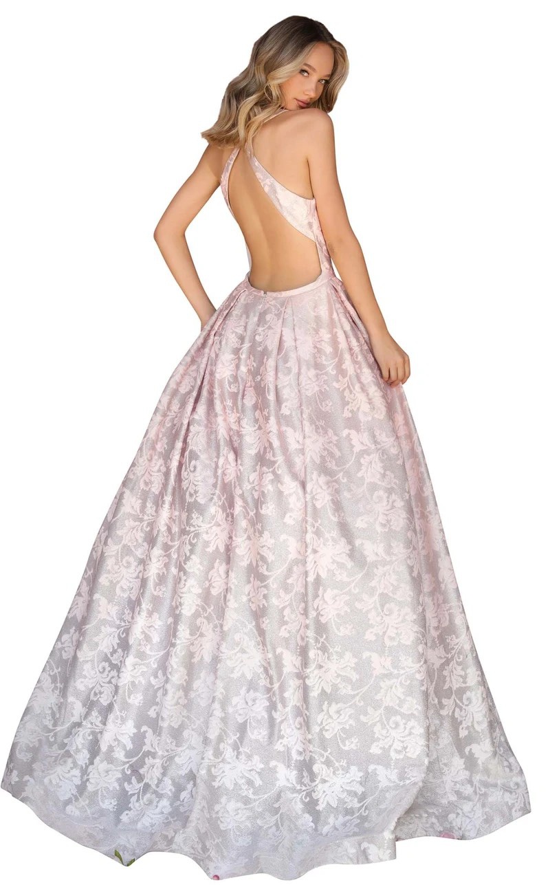 Clarisse Size 2 Prom Plunge Pink Ball Gown on Queenly