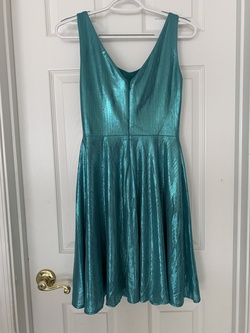 Size 2 Homecoming Turquoise Blue Cocktail Dress on Queenly
