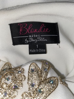 Blondie Nites Size 2 White Side Slit Dress on Queenly