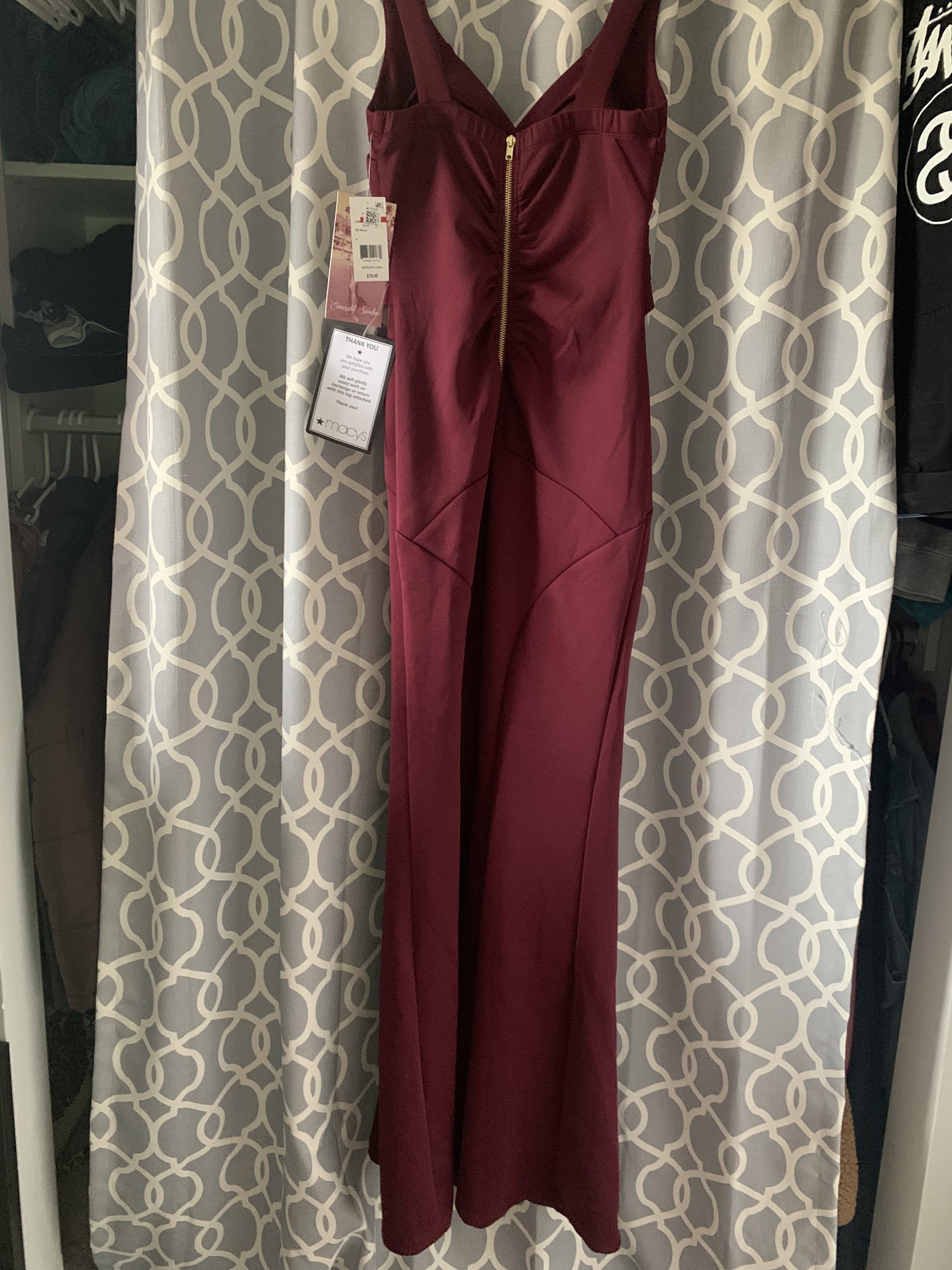 Size 0 Red Side Slit Dress on Queenly