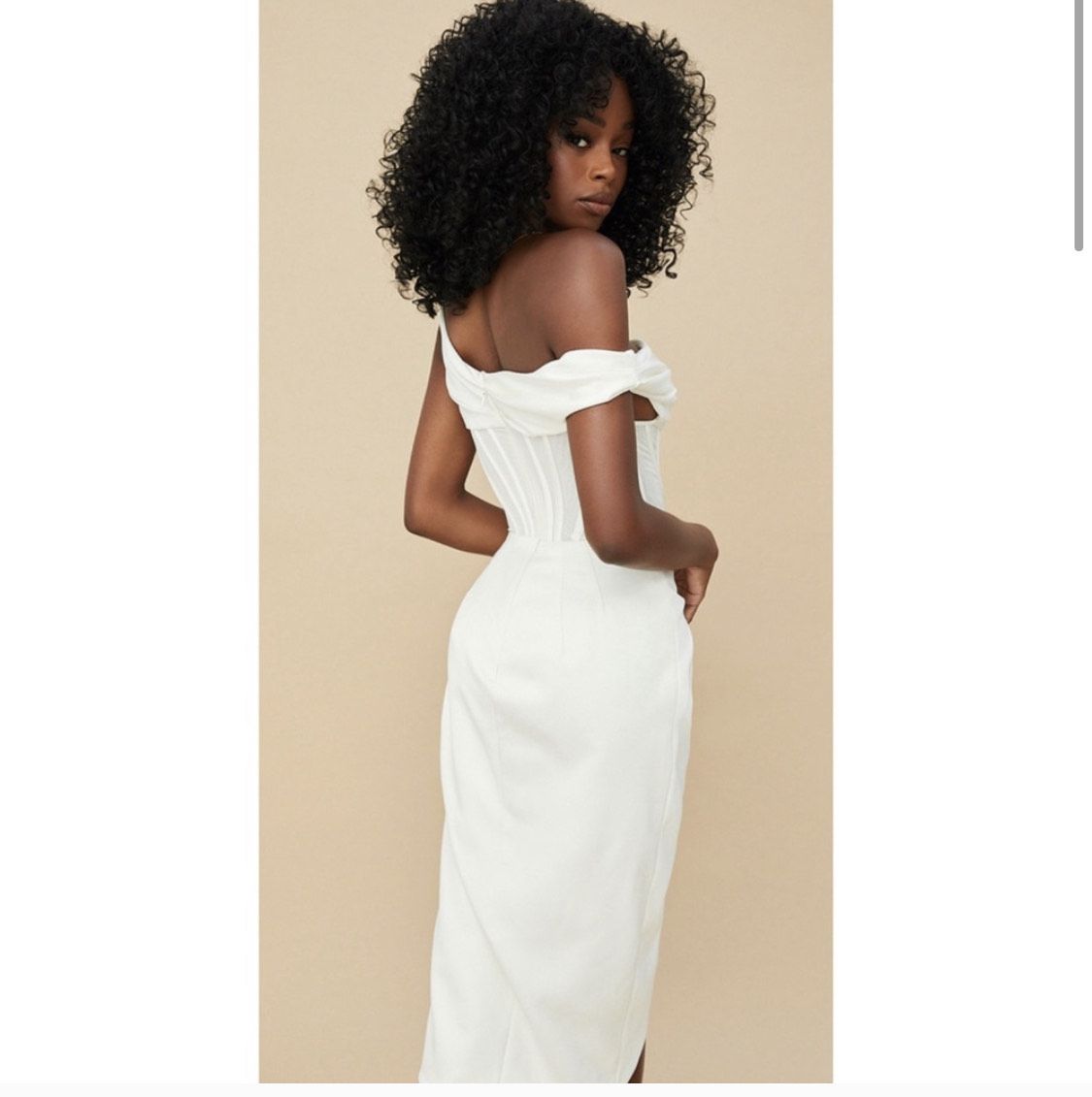 House of CB Size 4 White Cocktail Dress on Queenly