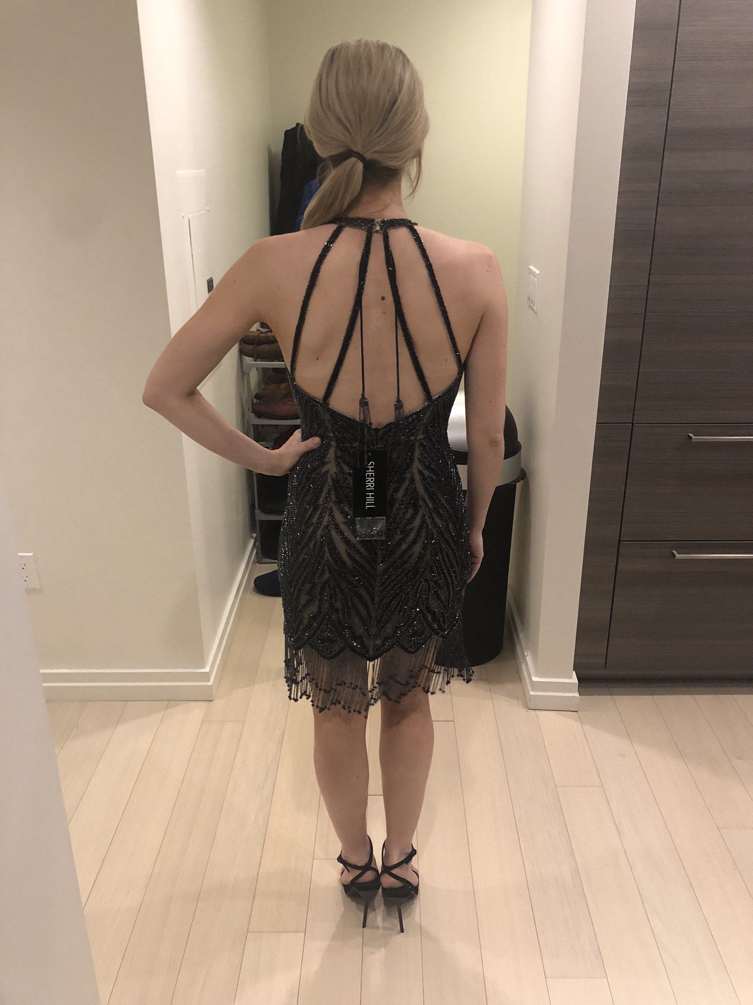 Size 0 Black Cocktail Dress on Queenly
