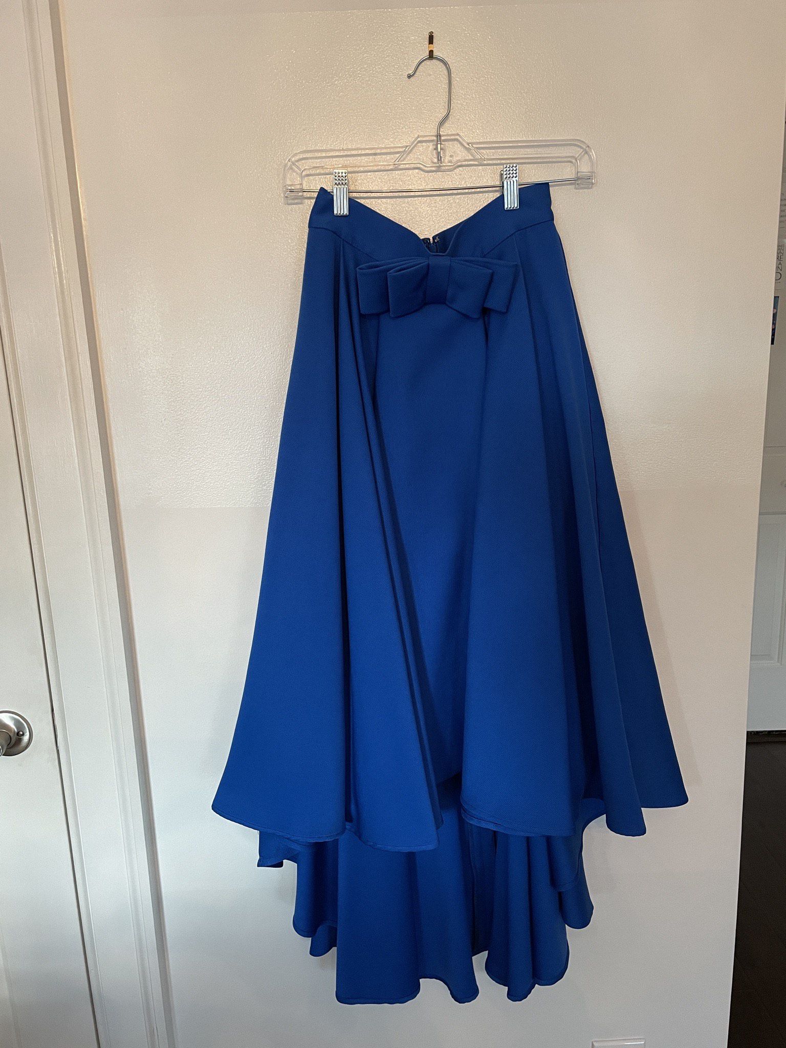 Size 4 Homecoming Royal Blue A-line Dress on Queenly