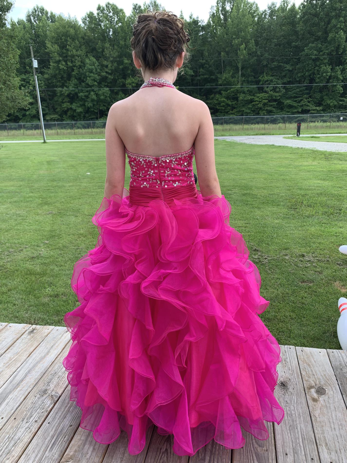Mac Duggal Size 8 Pink Ball Gown on Queenly