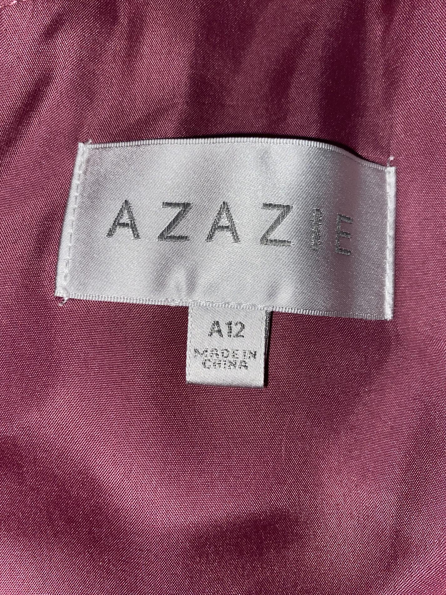Azazie Size 12 Bridesmaid One Shoulder Light Purple Floor Length Maxi on Queenly