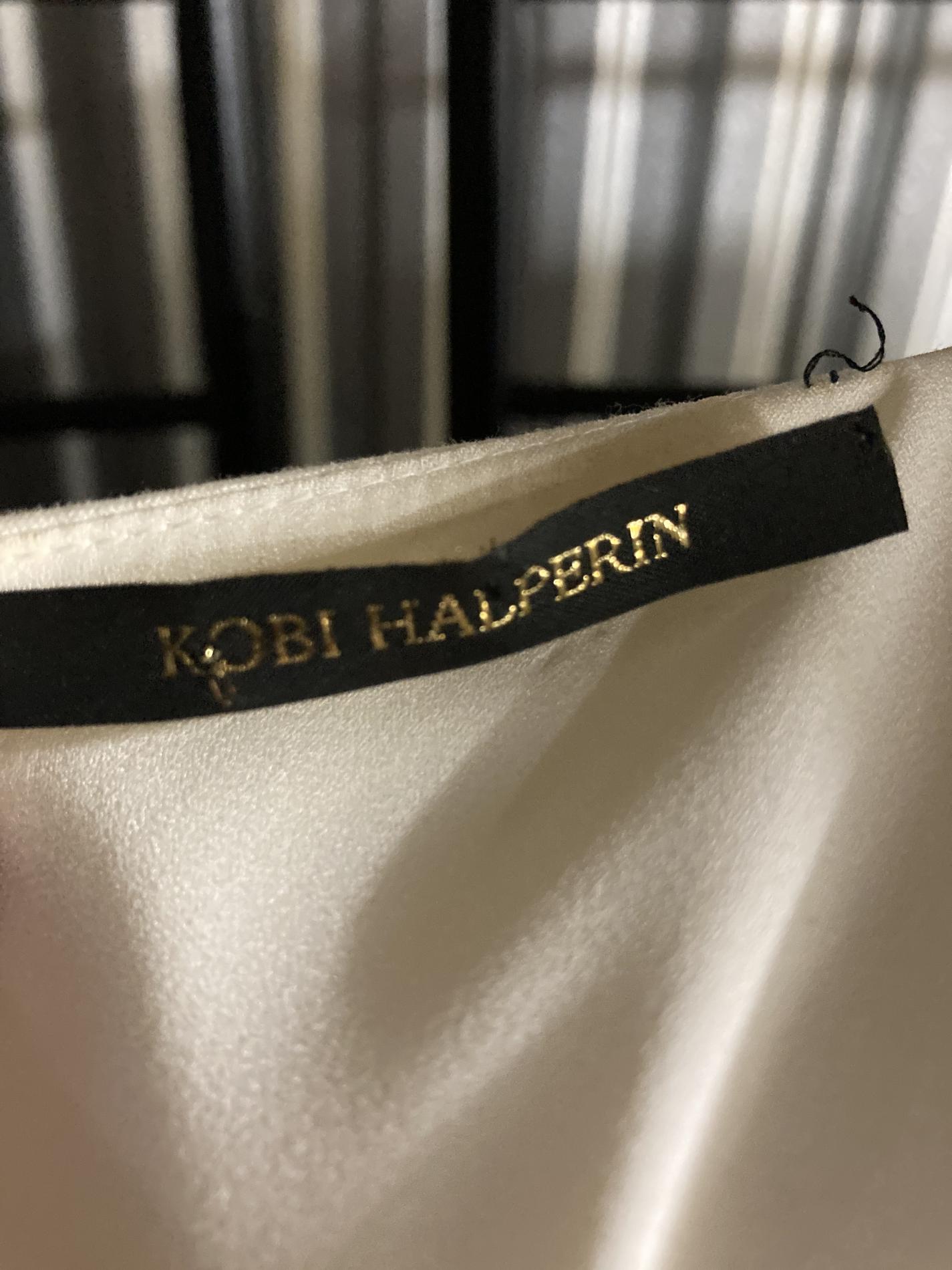 Kobi Halbern Size 2 White Dress With Train on Queenly