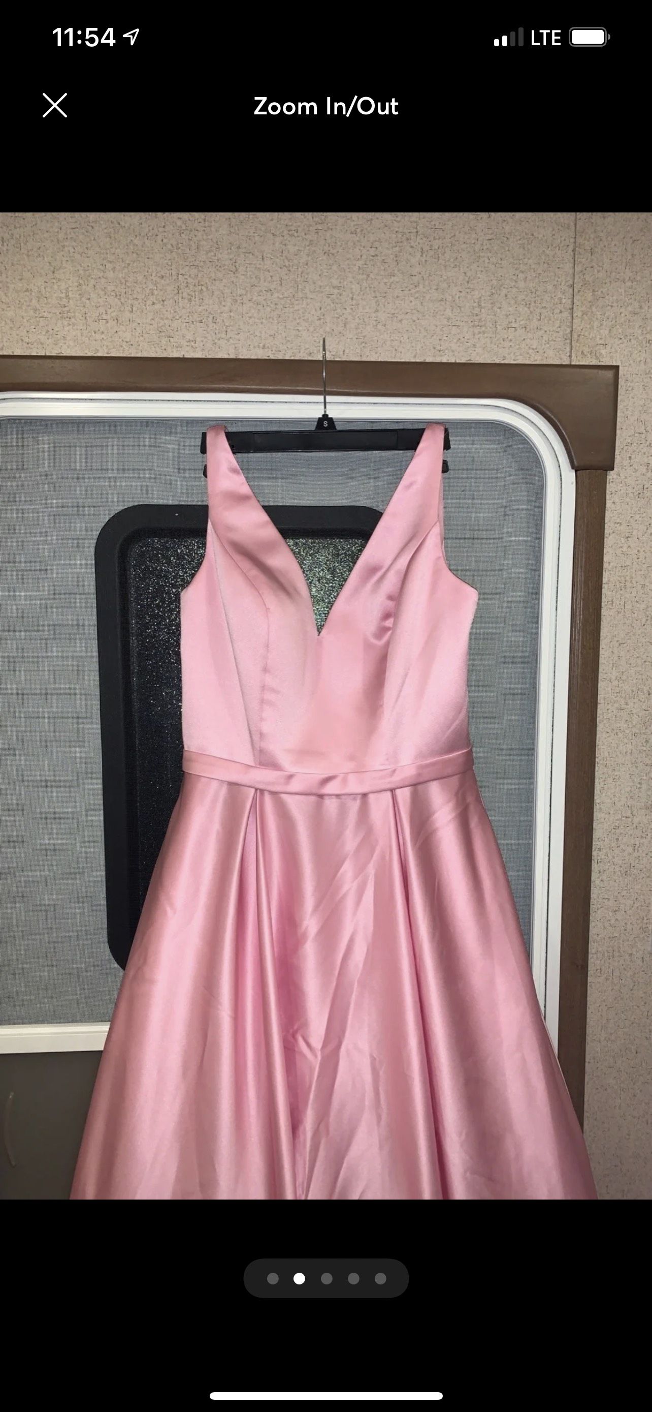 Size 12 Light Pink A-line Dress on Queenly